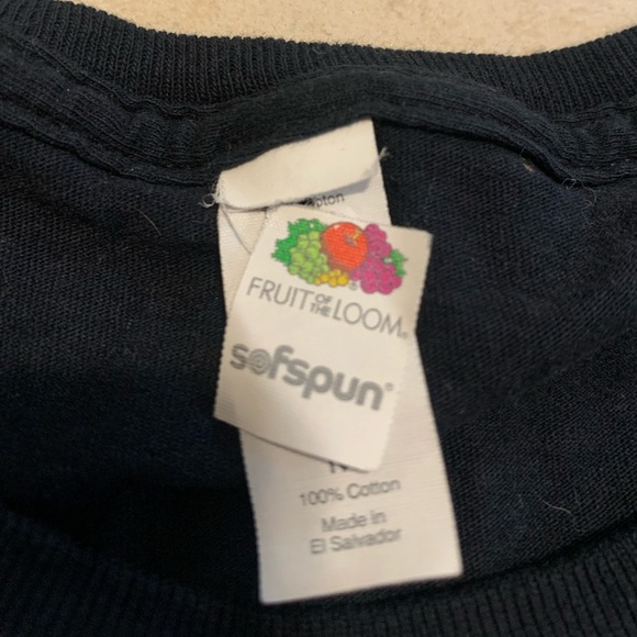 Mushroom Bleach Dye Graphic Tee "MUSH BOY" - M - Picture 4 of 6